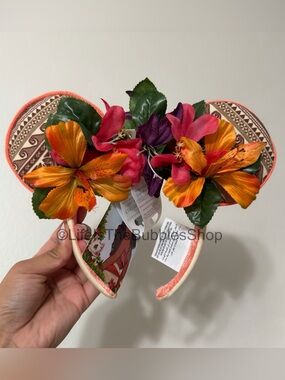 Disney - Moana Floral Disney Minnie Ears